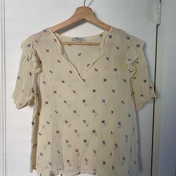 Madewell Embroidered Gazebo Top - Picture 6 of 6